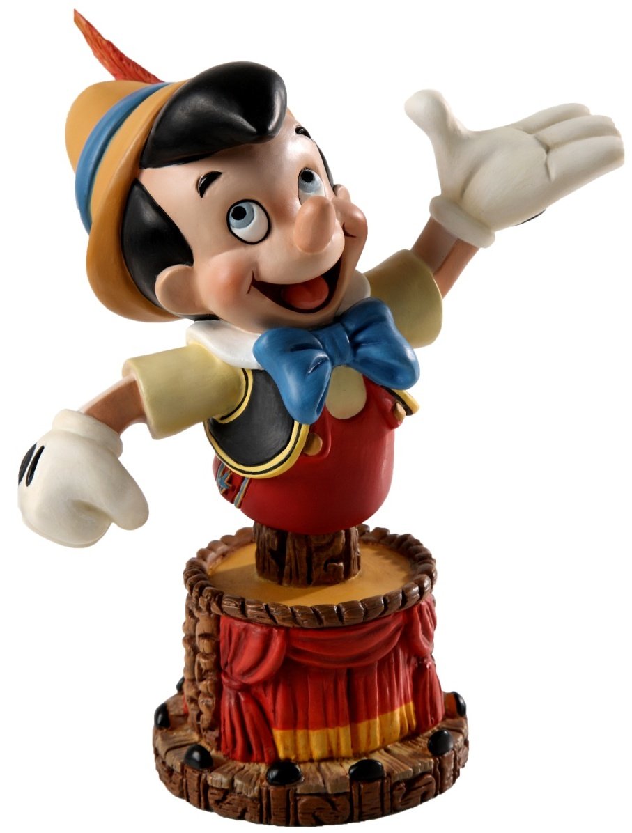 Amazon.co.jp: Enesco Grand Jester StudiosピノキオFigurine、6インチ